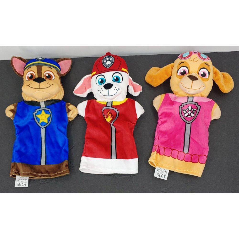 Paw Patrol Melissa And Doug Hand Puppet 11" Plush Marshall Sky Chase Stuffed Toy
